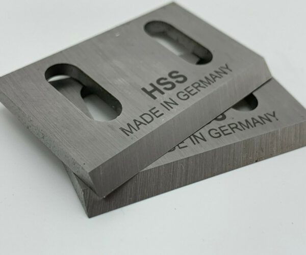 2 Stück | Hobelmesser Adler 56 x 34 x 3 Typ: Rapid