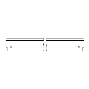 2x Hobelmesser für Mafell M16 164x26x3 Typ M16