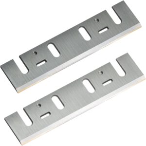 2x Hobelmesser 82mm HSS für Makita Skil Hitachi Ryobi Black&Decker Aichi