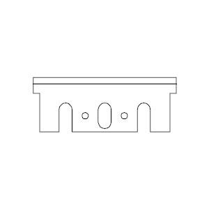 6x Hobelmesser für Towa 92x29x3 Typ L-100